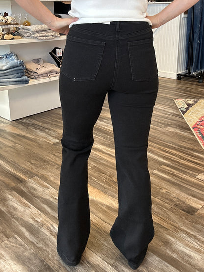 Black Petite Bootcut Jeans