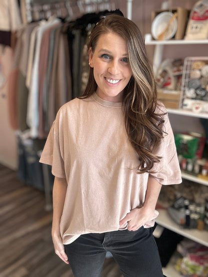 Basic Oversized Short Sleeve