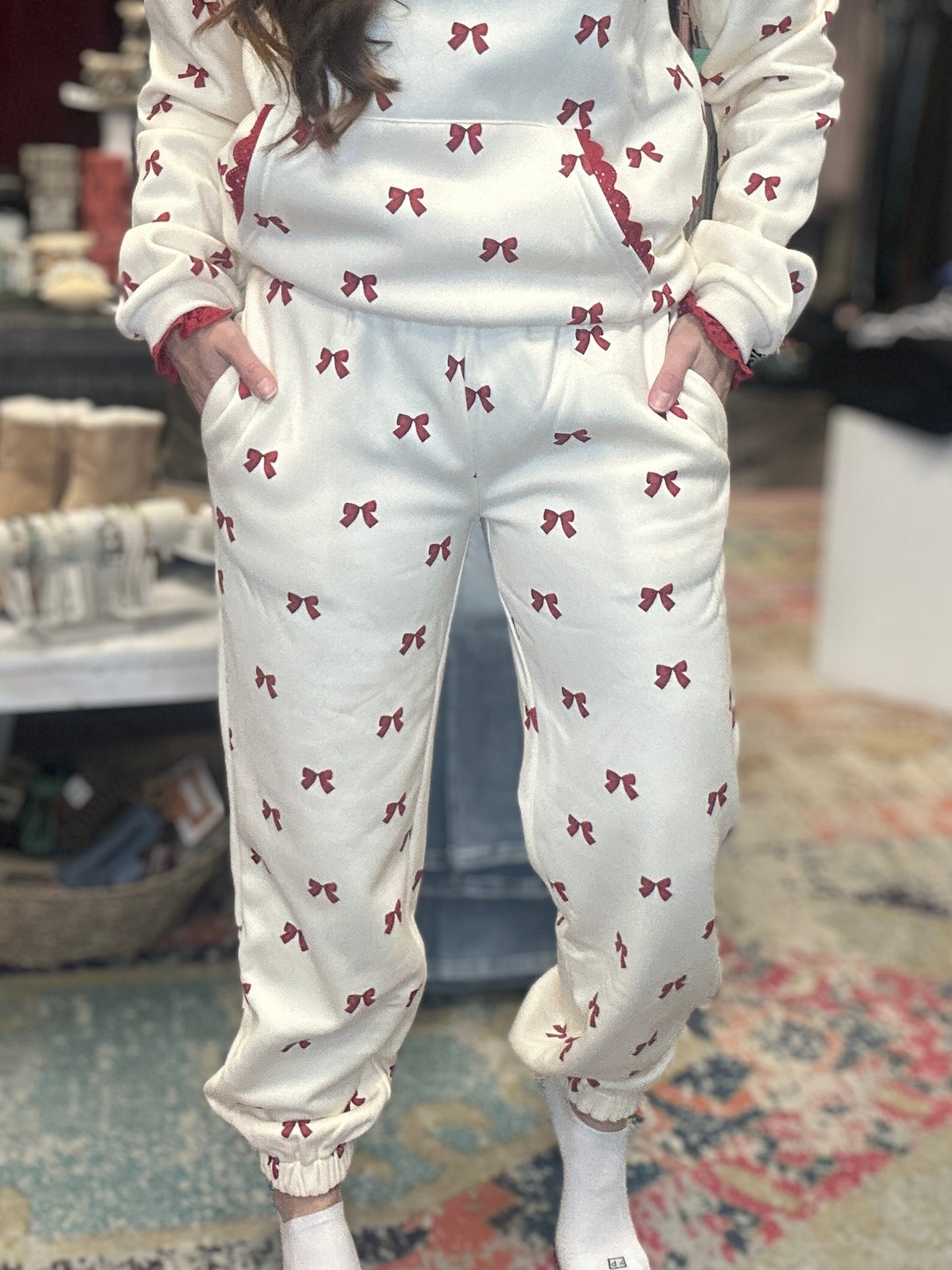 Bundled in Bows Joggers