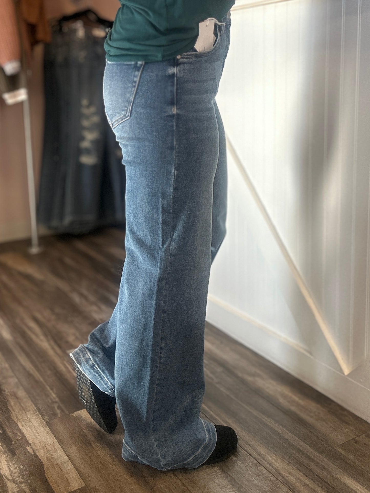 Joy Medium Wash Adjustable Jeans