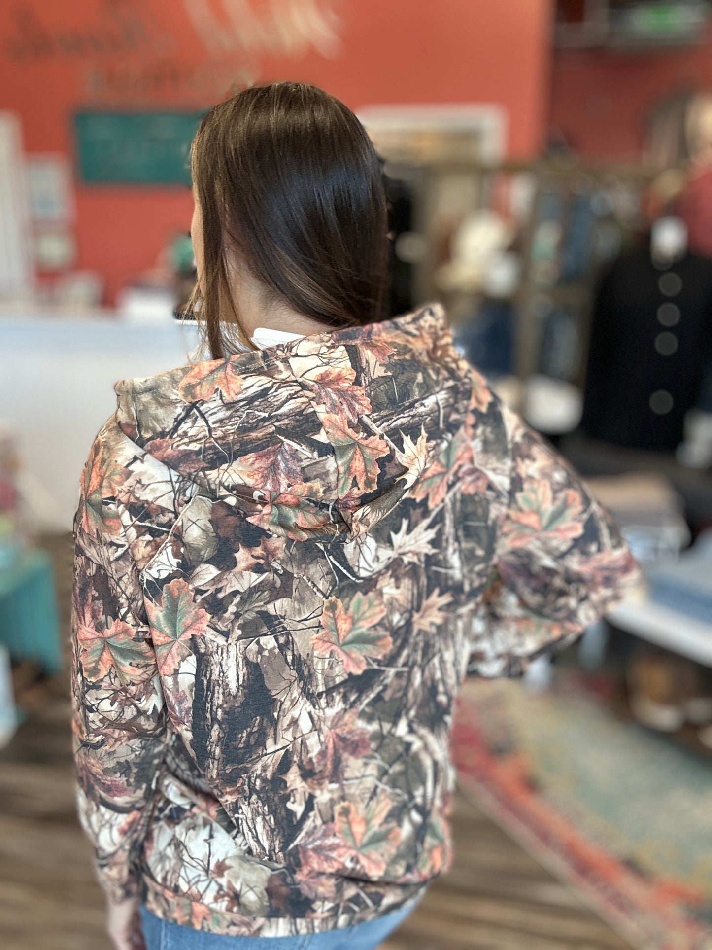 Fall Camo Pullover