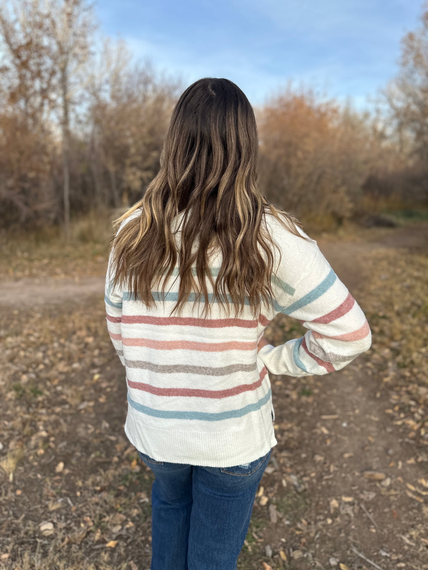 Cozy Stripe Sweater