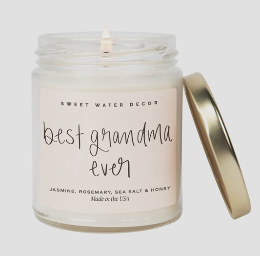 Best Grandma Ever 9 oz. Soy Candle
