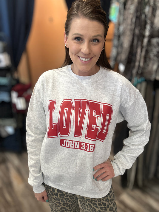 John 3:16 Sweatshirt