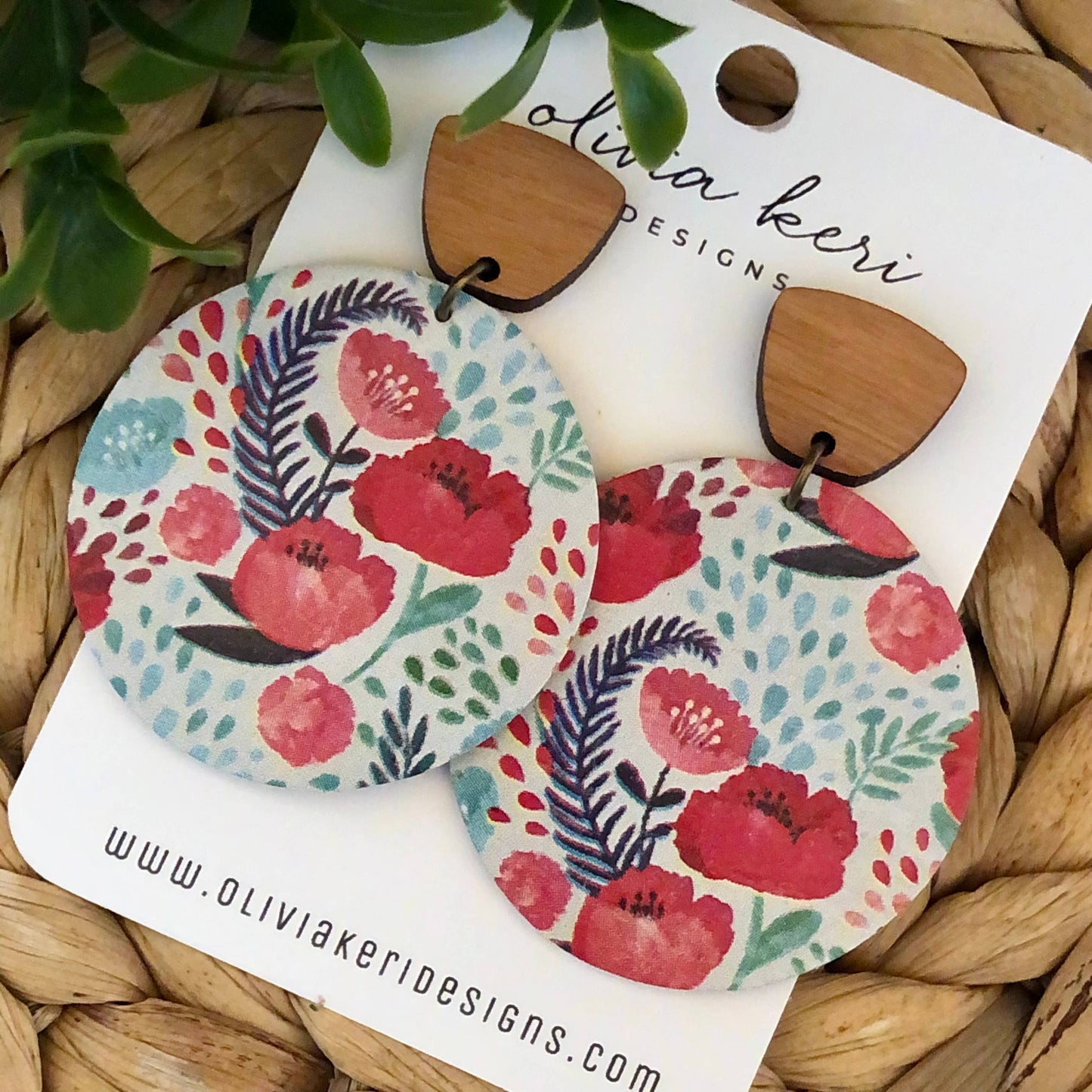 Everly Round Earrings