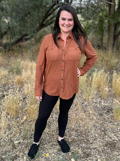 Super Soft Button Up