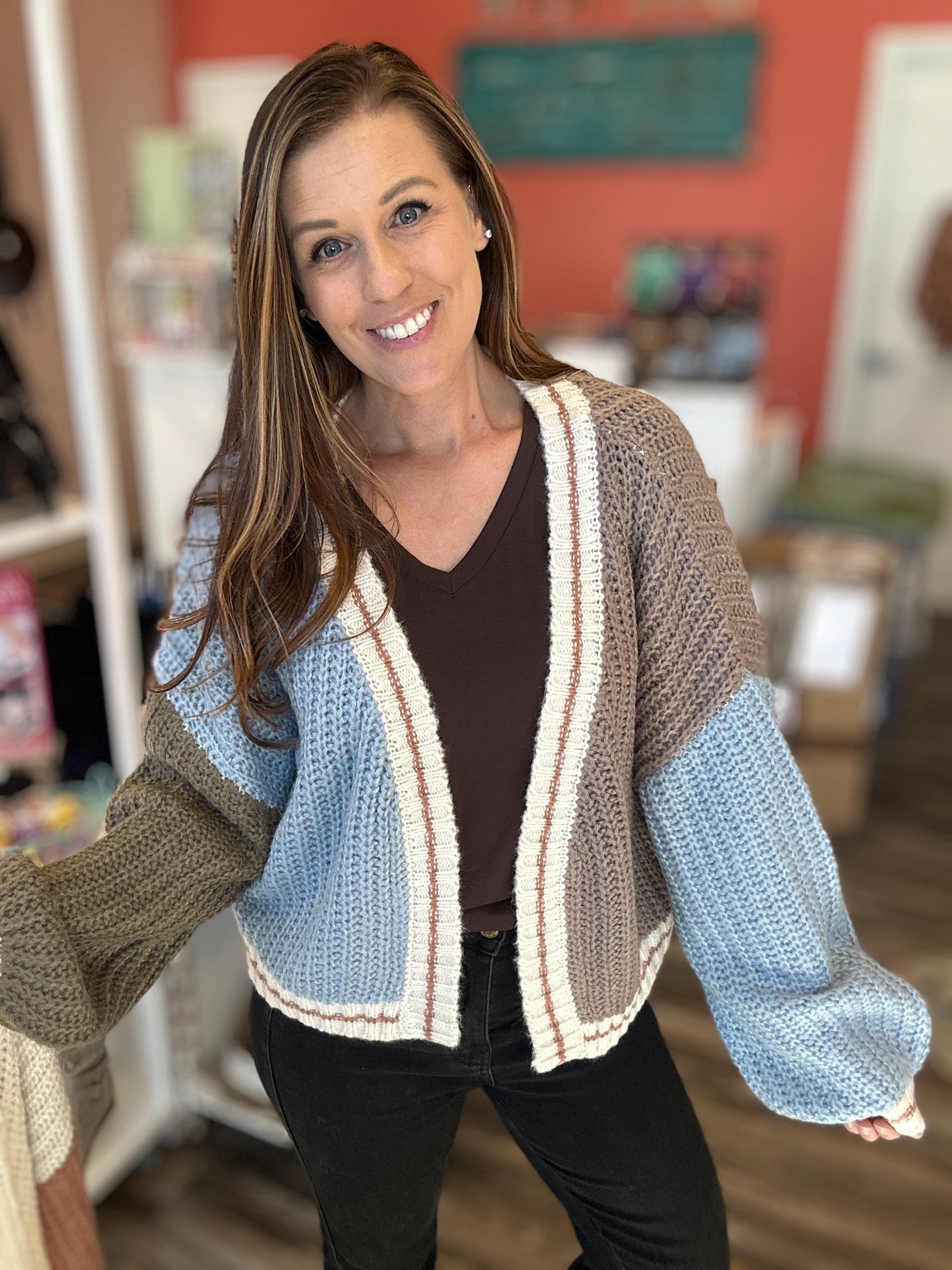 Chunky Knit Oversized Cardigan