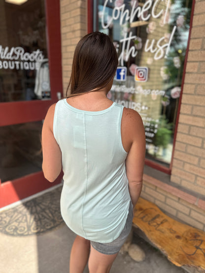 Basic V-Neck Tank