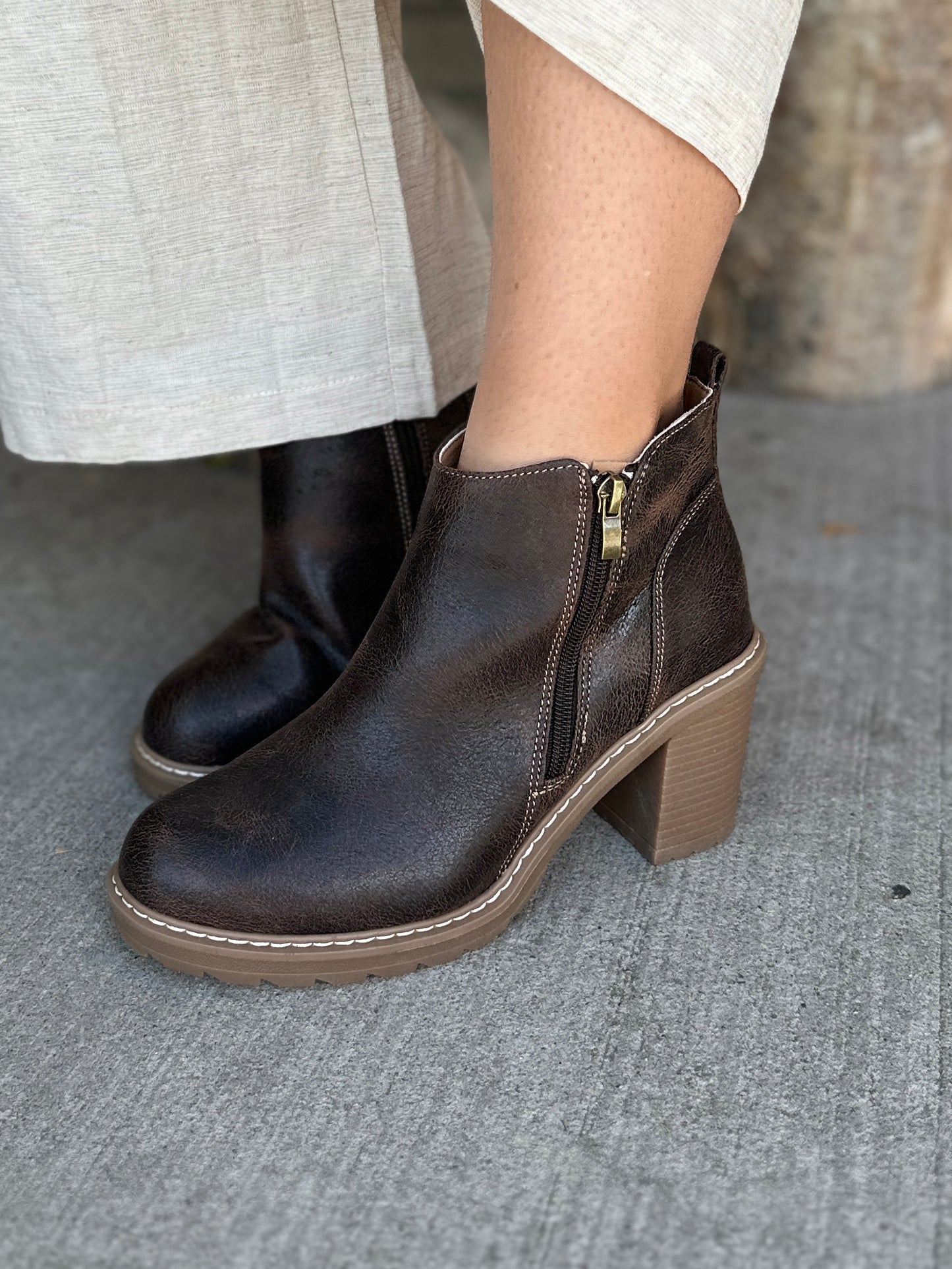 Espresso Bootie