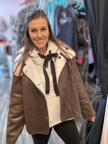 Reversible Oversized Jacket