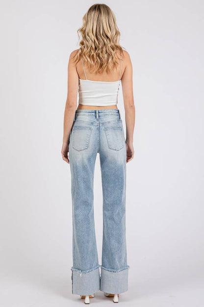 Sandy High Rise Stretch Flare Jeans