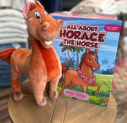 ABC 123 Early Learning Book Series/Plushie