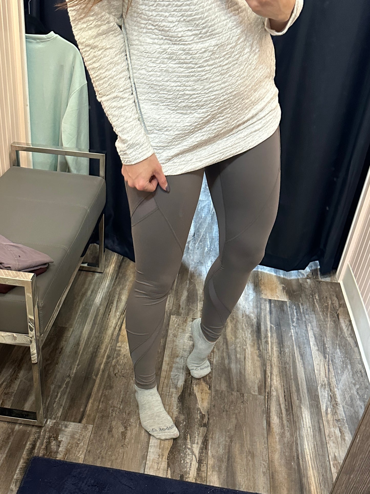 Butter Soft Leggings with Mesh Detail