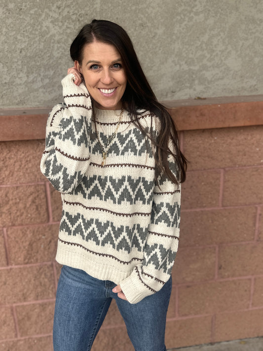 Country Knit Sweater