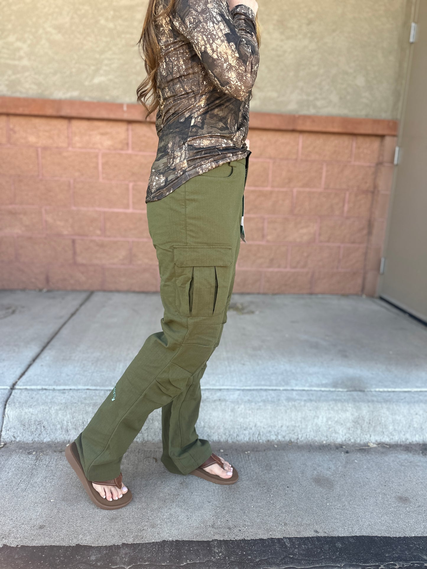 Olive Field Pant