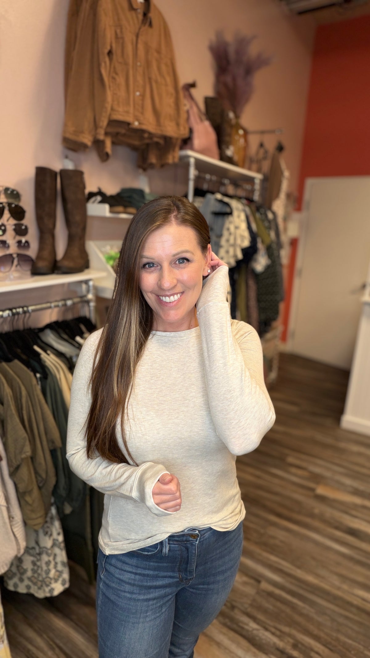 Stacy Long Sleeve Top