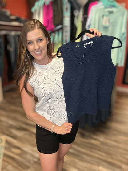 Crochet Sleeveless Tank