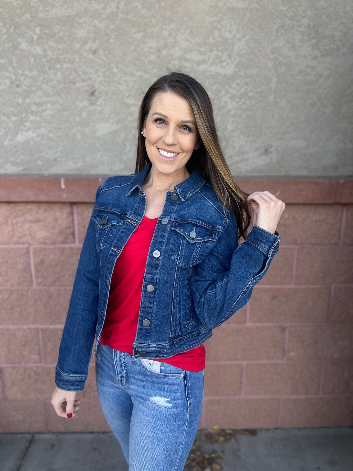 Dark Wash Denim Jacket