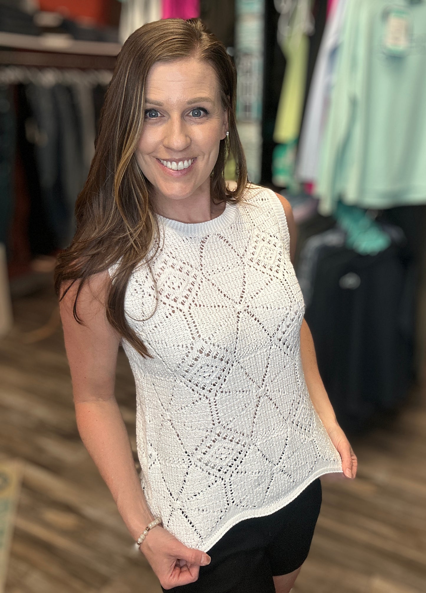 Crochet Sleeveless Tank