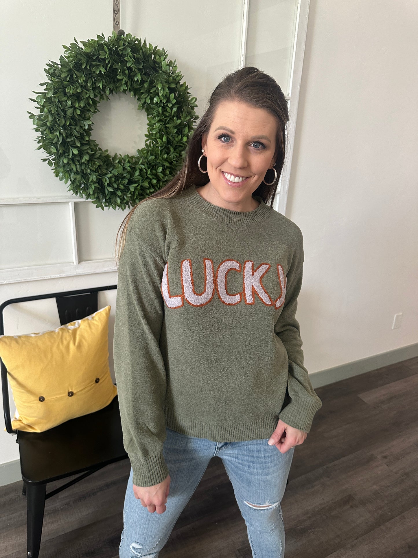 Cozy "Lucky" Sweater