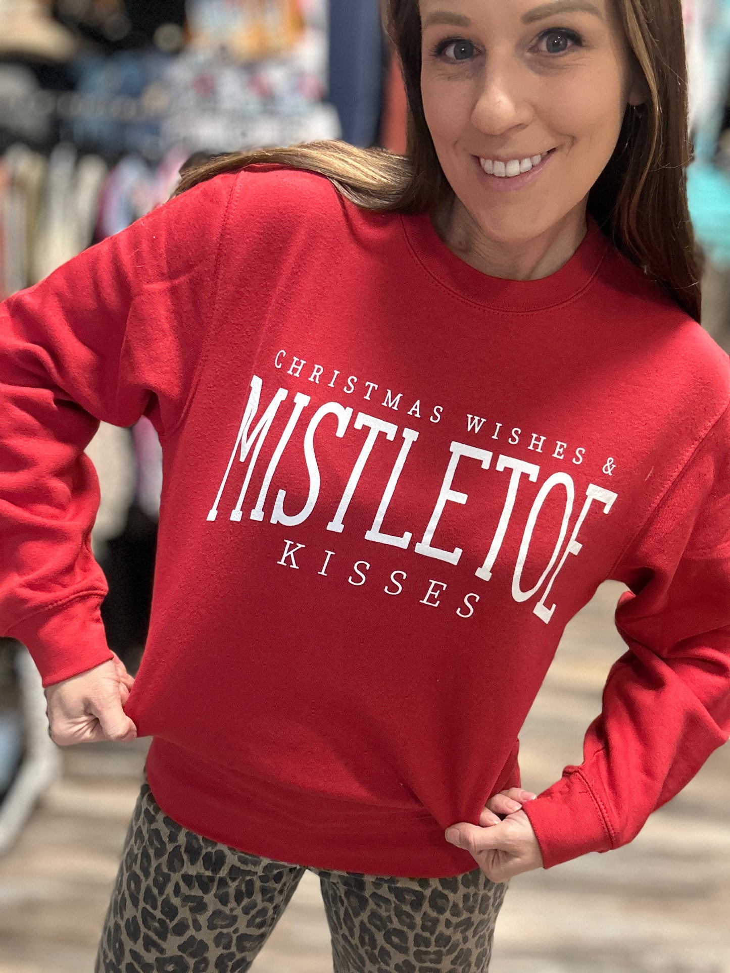 Mistletoe Kisses Sweater