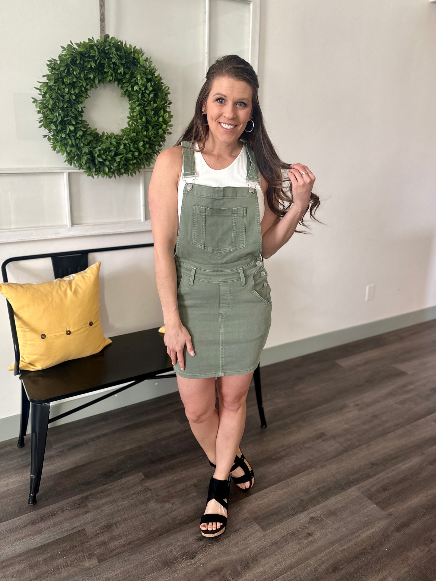 Sage Skirt Overall