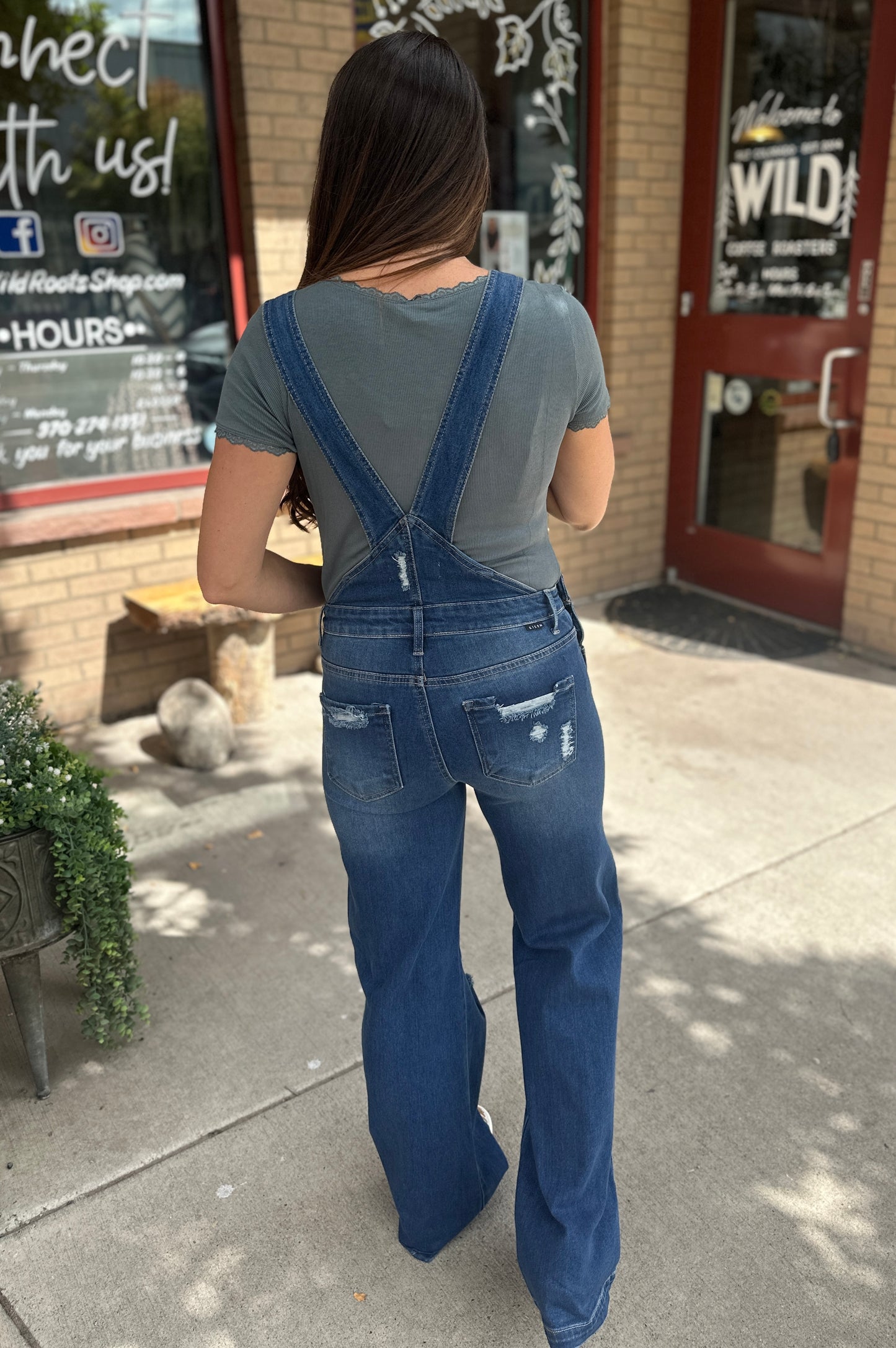 Tori Patch Pocket Overalls