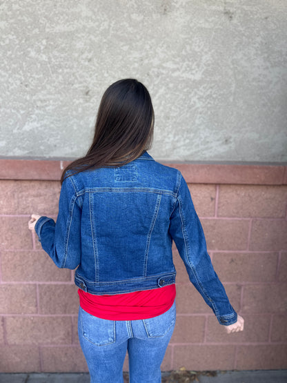 Dark Wash Denim Jacket