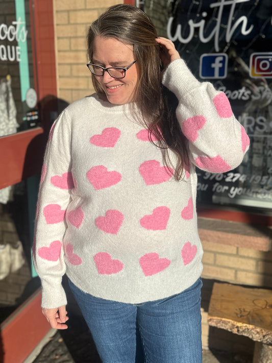 Sweetheart Sweater