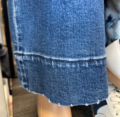 June Wide Leg Seam Detail Jeans