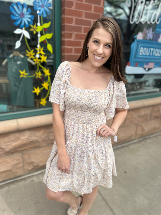 Flutter Mini Dress