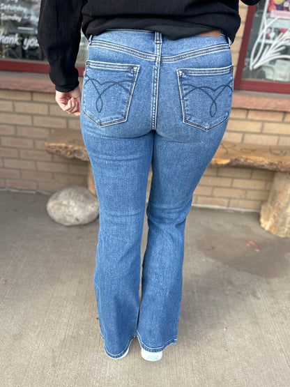 Thermal Alyssa Bootcut Jeans