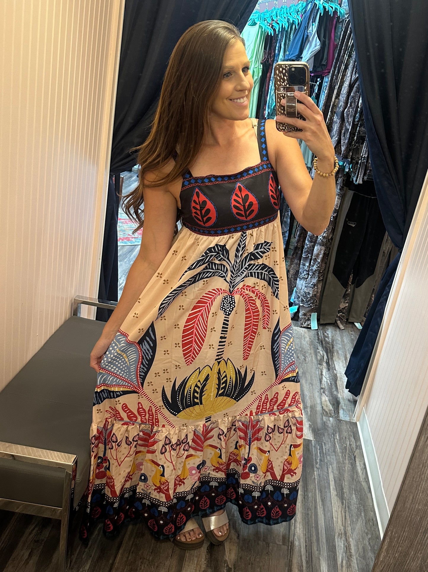 Tropical Maxi Dress