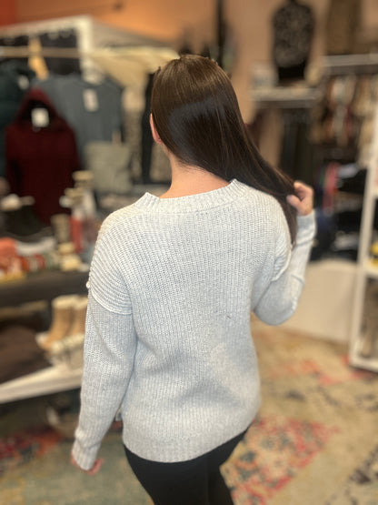 Chunky Yarn Pullover Sweater