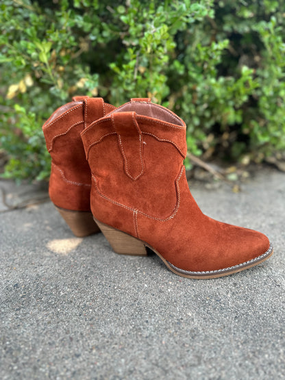 Deirdra Suede Ankle Boot