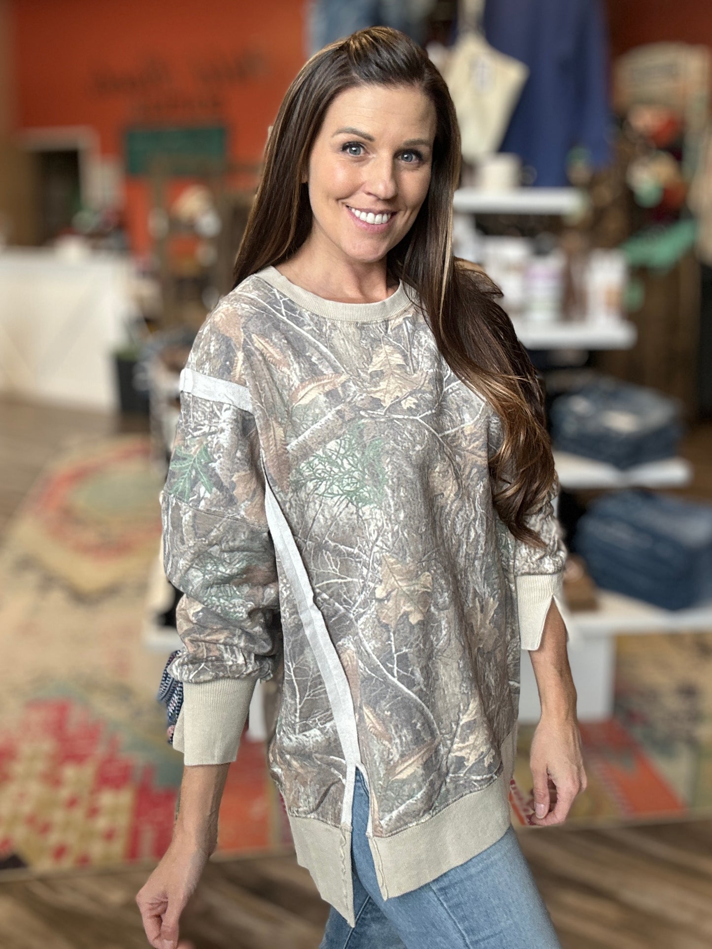 Camo Classic Crew Pullover