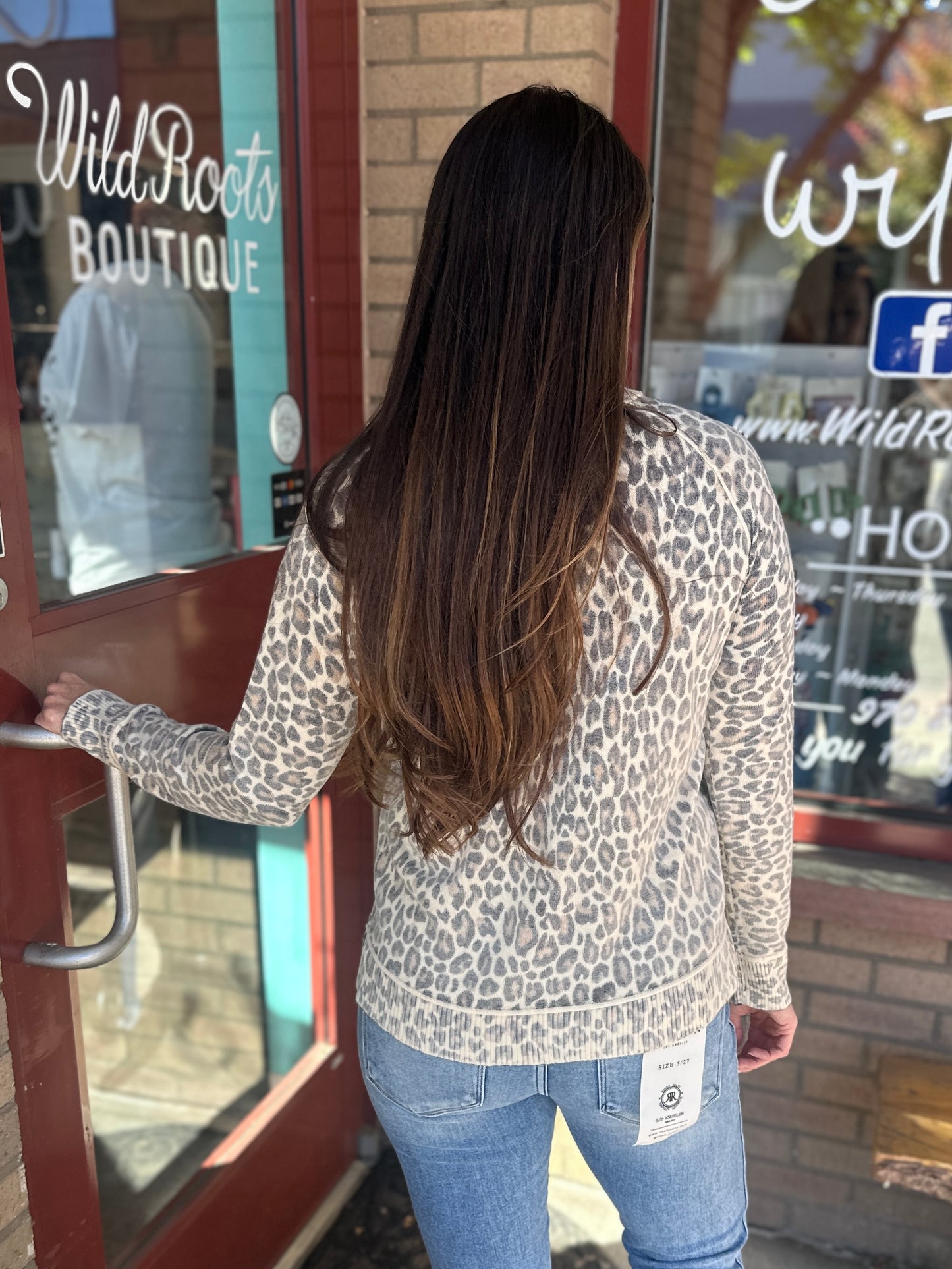 Inside Out Leopard Sweater