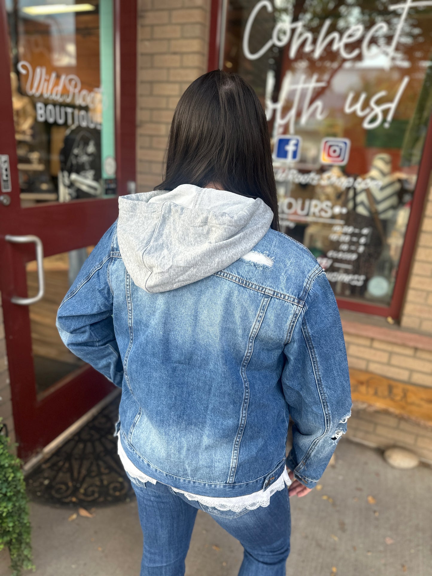 Dark Wash Vintage Jean Jacket