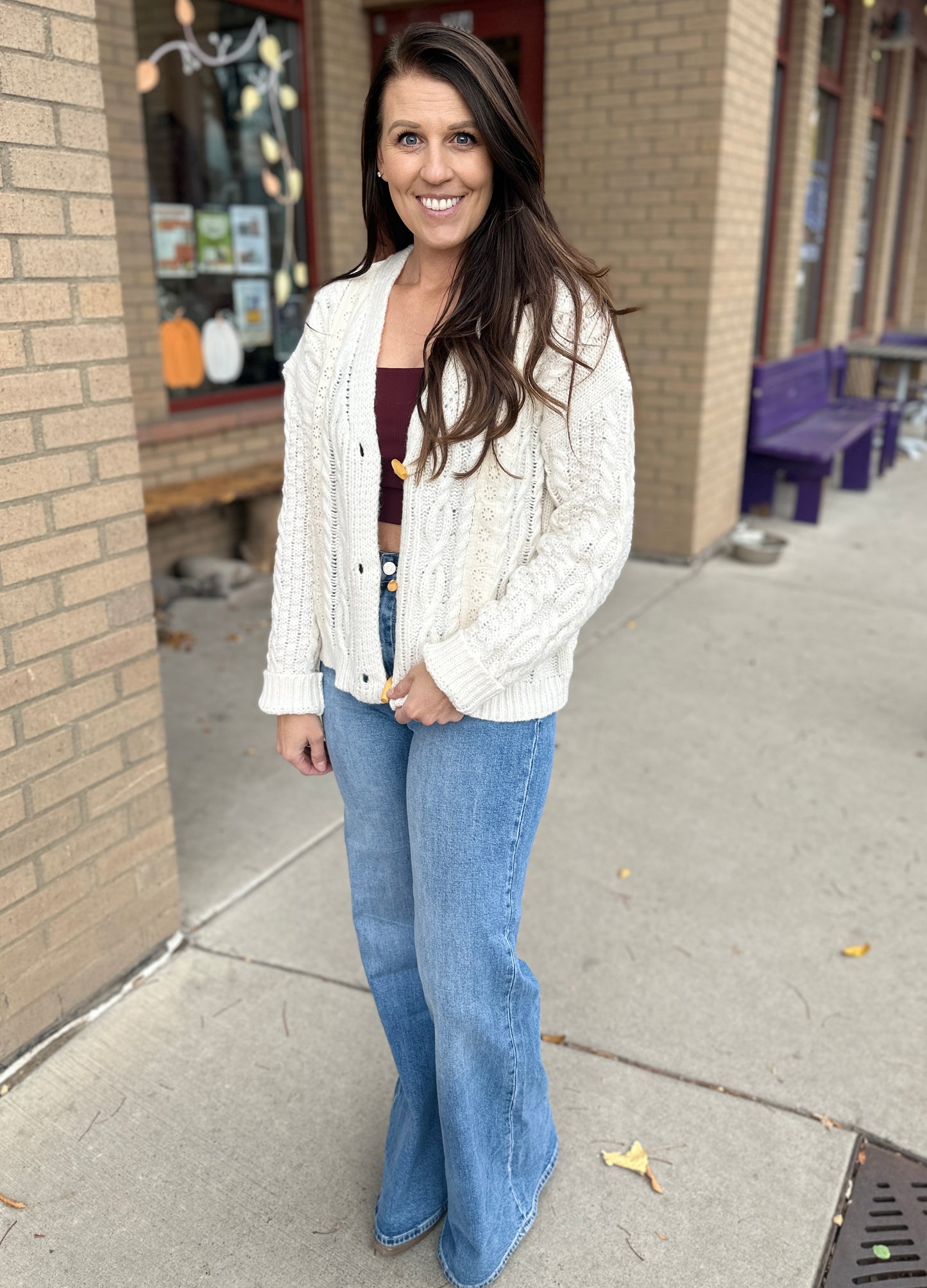 Cable Knit Cardigan