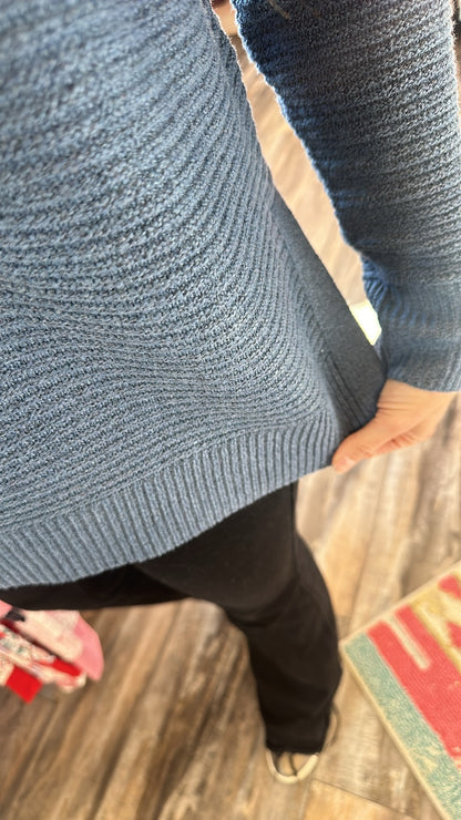 Ribbed Crew Neck Sweater