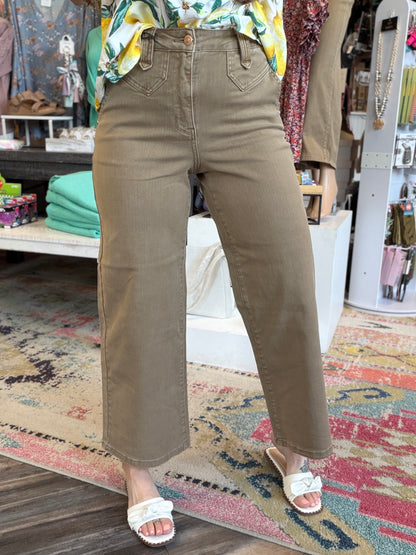 Ankle Wide w/ Vintage Front Yoke