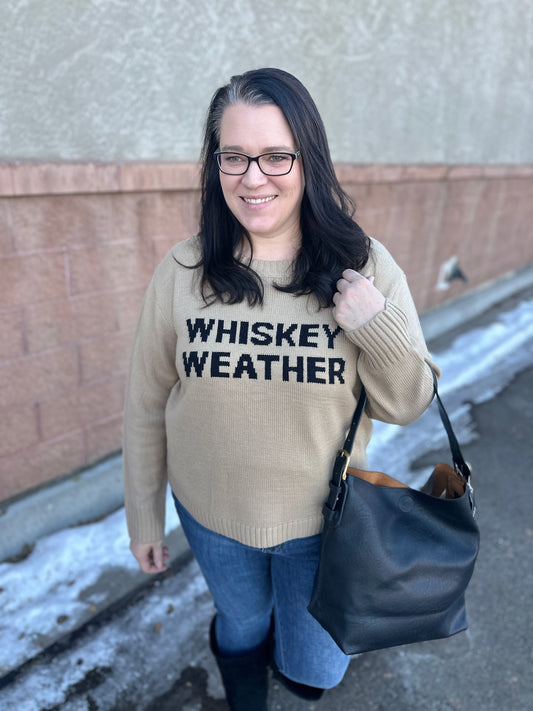 Whiskey Weather Sweater