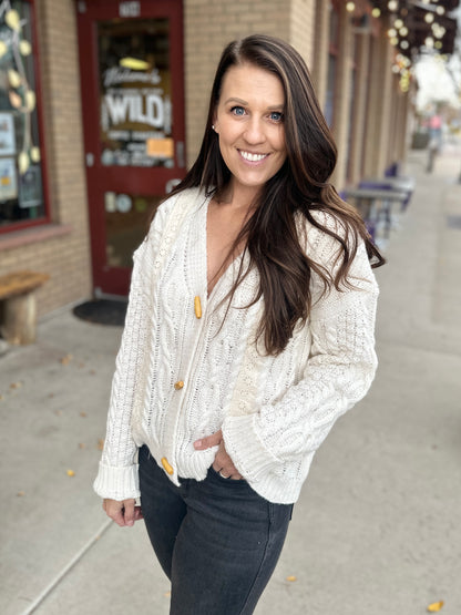 Cable Knit Cardigan