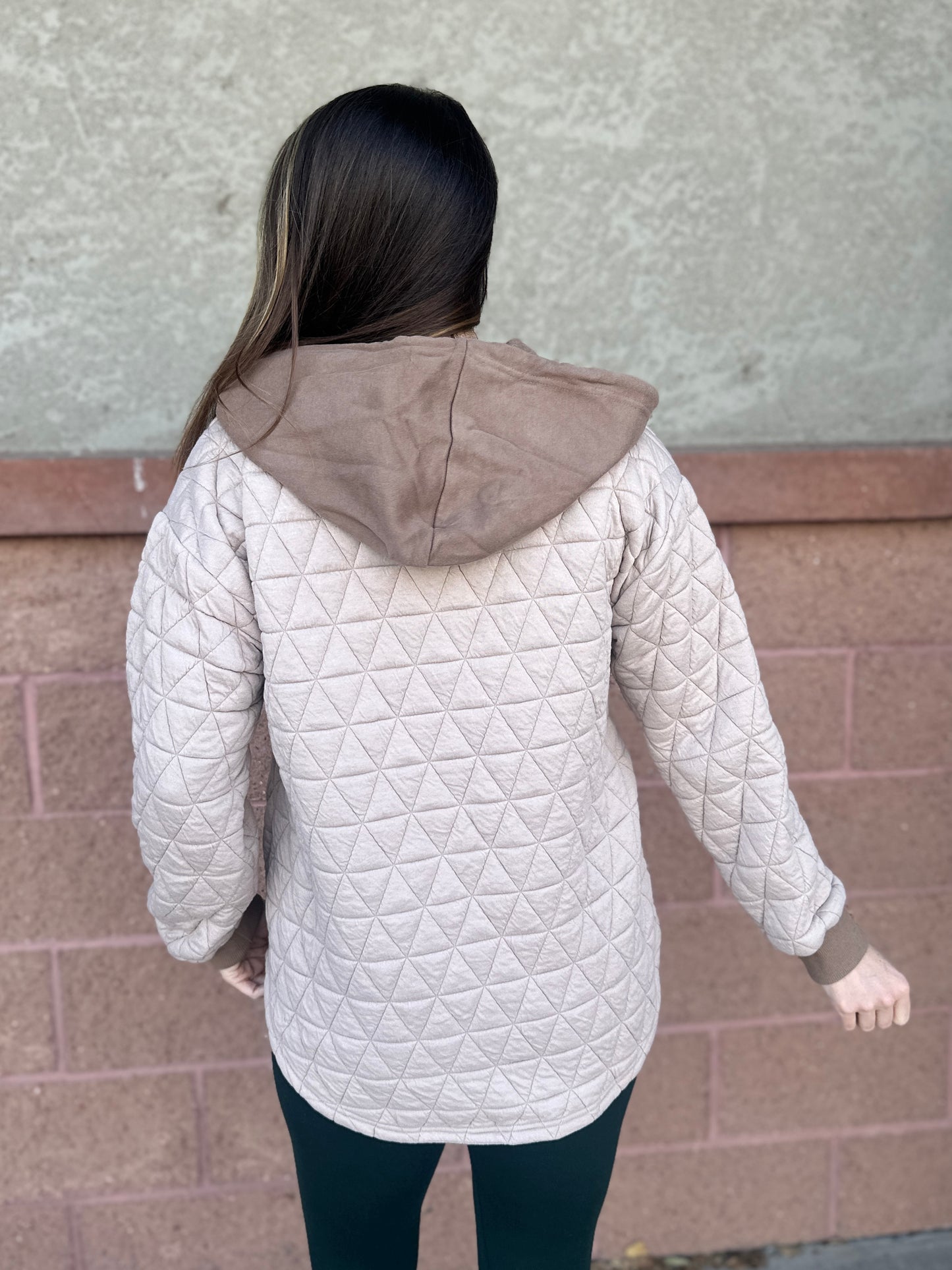 Quilted Jacquard Shacket