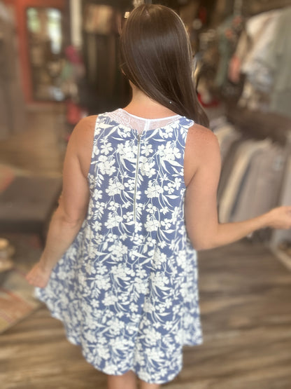 Floral Breeze Swing Dress