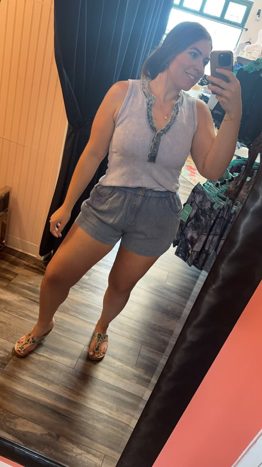 Vintage Henley Tank