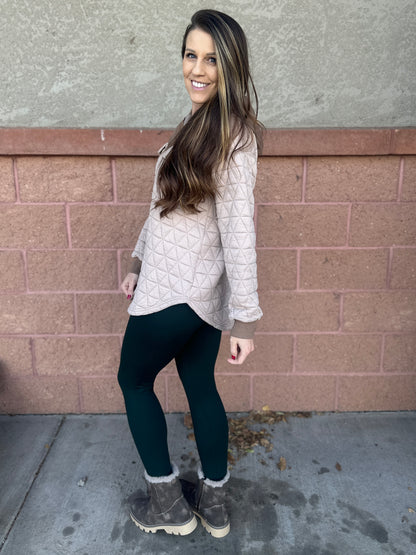 Quilted Jacquard Shacket