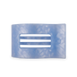Teleties Medium Flat Rectangle Hair Clip