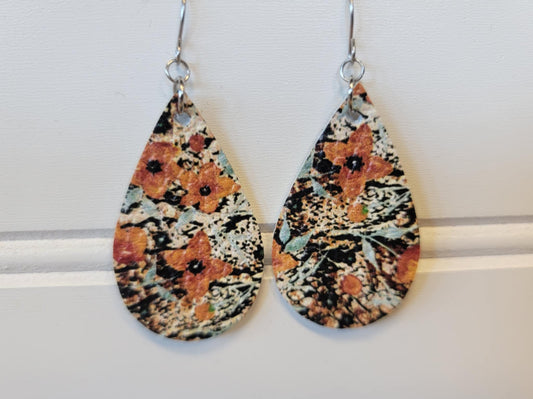 Autumn Floral Earrings