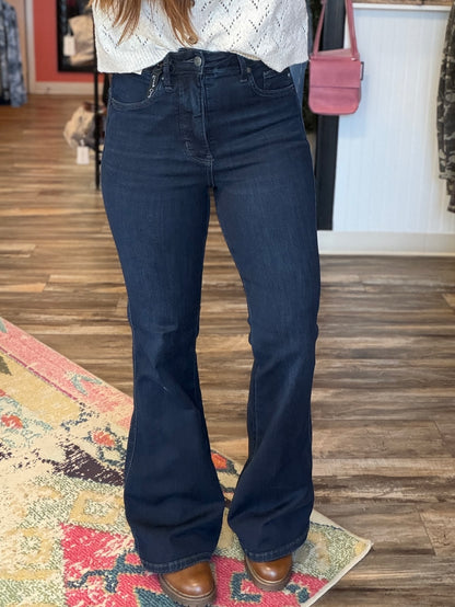 Dark Indigo Flare Ali Jeans